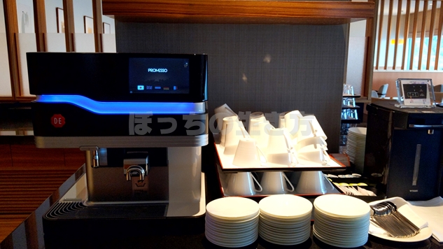 ANAクラウンプラザホテル神戸のコーヒーマシン
