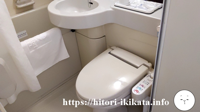 コンフォートホテル神田のトイレ