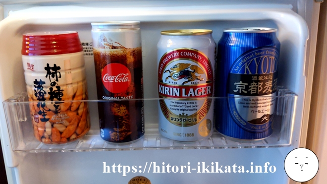 ホテルオークラ京都の缶コーラ