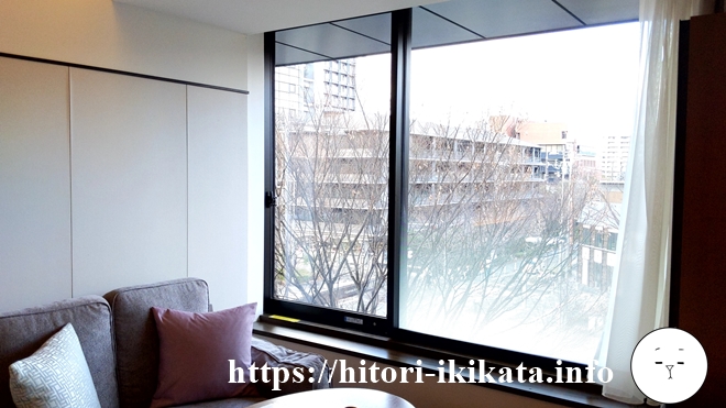 ソラリア西鉄ホテル京都プレミアの窓