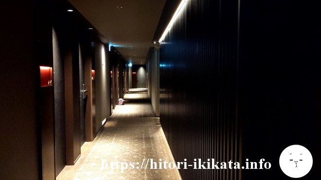 ソラリア西鉄ホテル京都プレミアの廊下